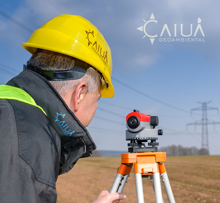 logomarca topografia e agronomia