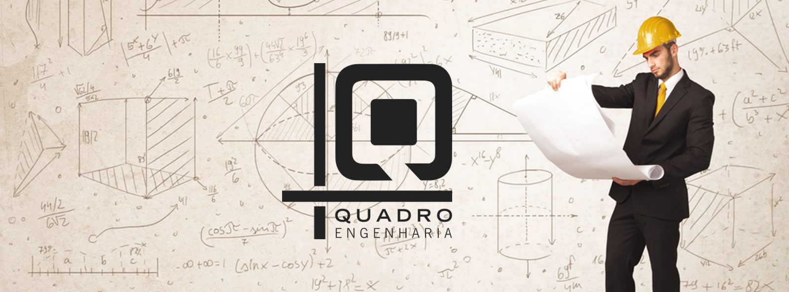 logomarca de engenharia e arquitetura capa