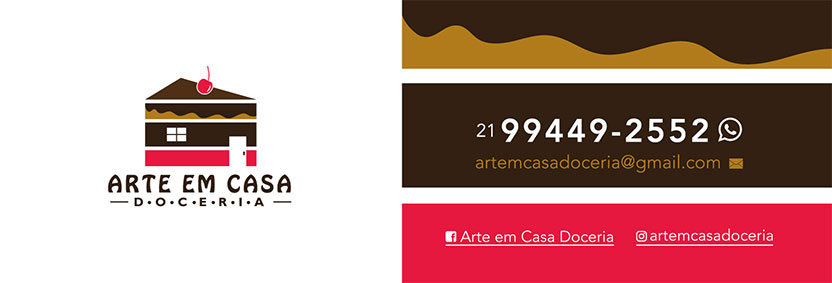 Logomarca para cupcakes e doceria 